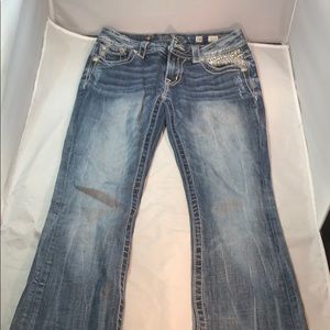 Women’s 28 Miss me Blue Jeans Great Shape